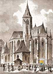 Eglise Saint Georges Haguenau 1876