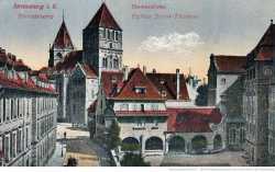 Strassburg Thomaskirche 1918