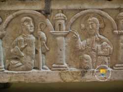 Detail Sarcophage Eveque Adeloch