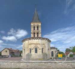 Chevet Eglise Saint Julien Art Roman