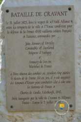 Plaque Auld Alliance Cravant