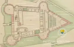 Plan Chateau Saint Malo Description