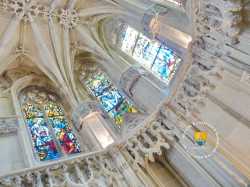 Vitraux Chapelle Saint Hubert