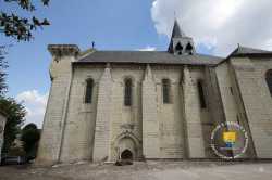 Collegiale Cande Saint Martin Contrefort