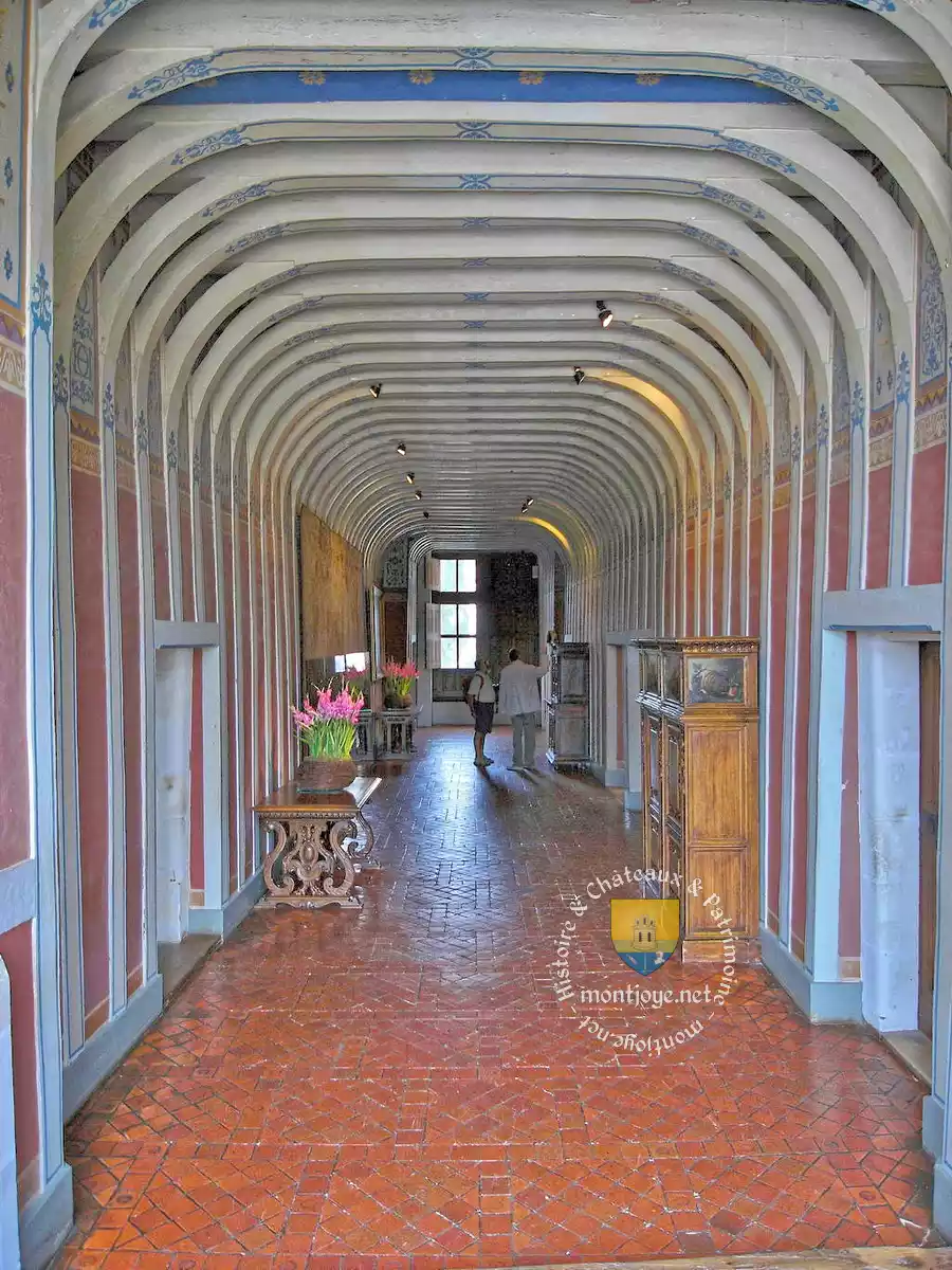 vestibule central chateau de la loire