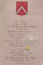 Chapelle Fondee Jacques De Beaune Baron De Semblancay