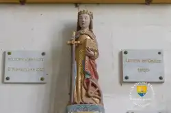 Sainte Catherine De Fierbois Statue