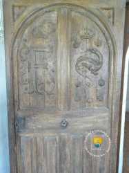 Porte En Bois Salamandre De Francois Ier