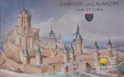 Chateau De Lavardin Loir Et Cher Reconstitution