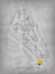 Vue Cavaliere Chateau De Lavardin