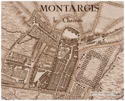 Plan Chateau Ville De Montargis