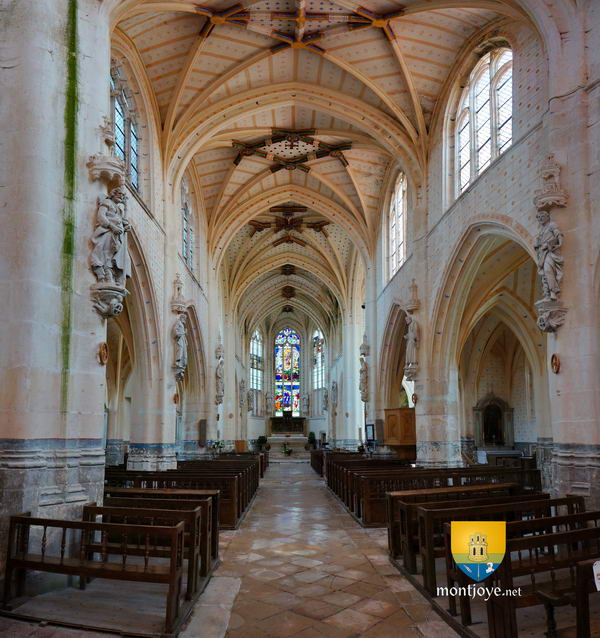 Nef  Église Saint-Martin - Rumilly lés Vaudes