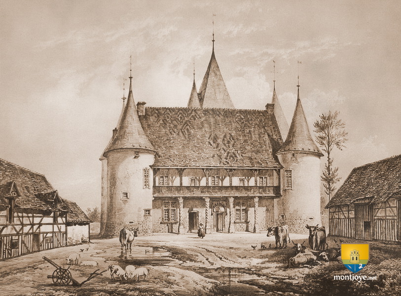 Manoir des Tourelles au XIXe