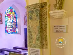 Fresque Saint Sebastien 1586 