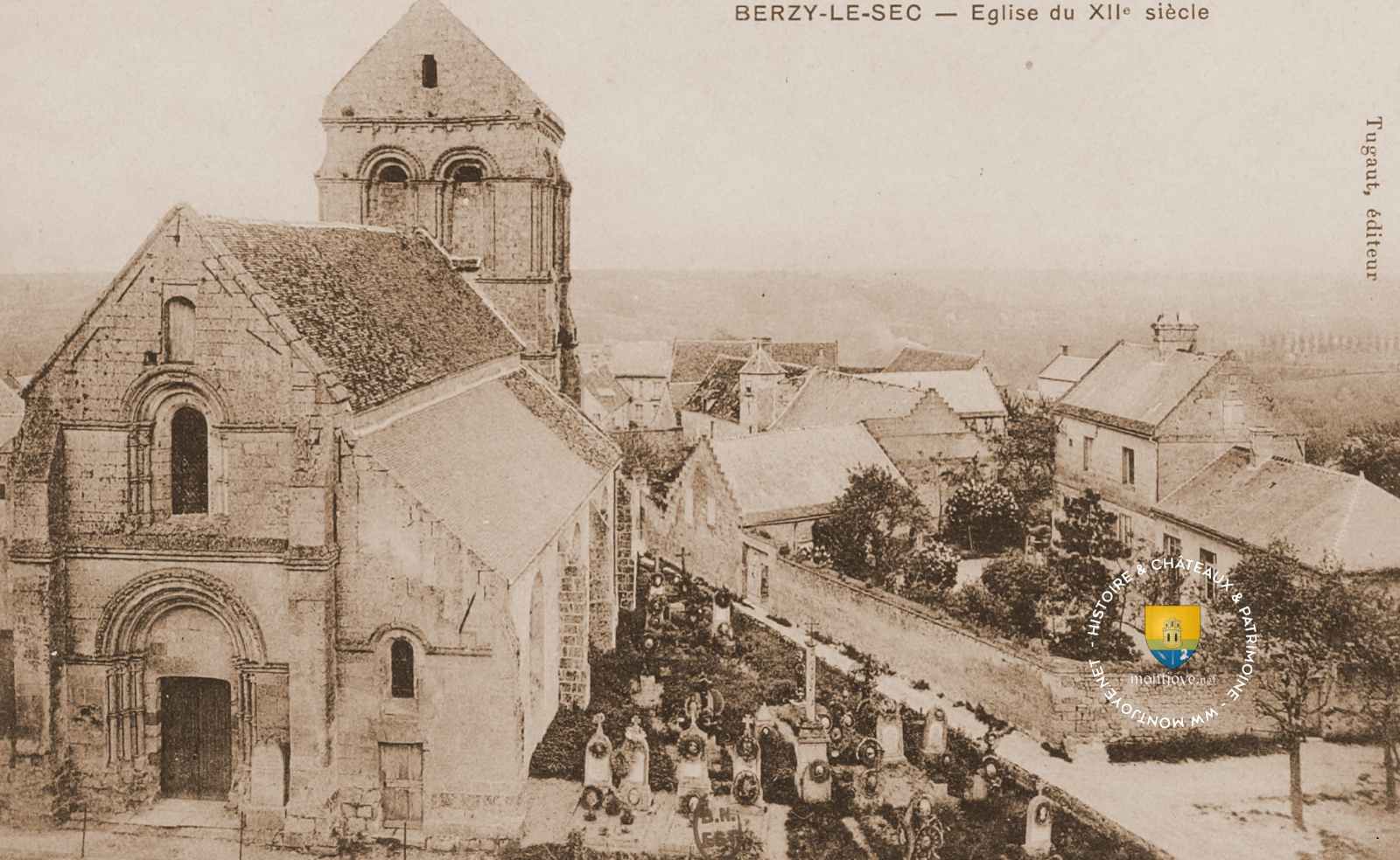 église Saint-Quentin fut édifiée au XIIe siècle avant la 1ère guerre mondiale