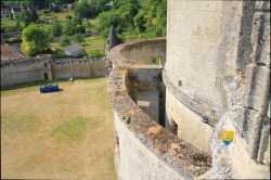 Chemin De Ronde Donjon De Septmonts Chemin De Ronde