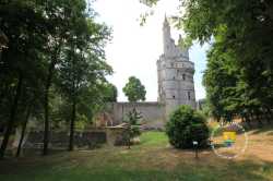 Donjon De Septmonts Vue Sud Ouest Loin