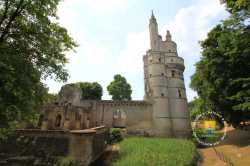 Donjon De Septmonts Vue Sud Ouest