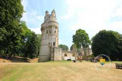 Donjon De Septmonts Vue De Ouest