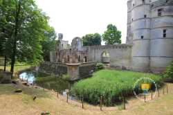 Donjon De Septmonts Vue Sud Ouest Salle Saint Louis