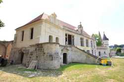 Logis Renaissance Exterieur Travaux Donjon De Septmonts 