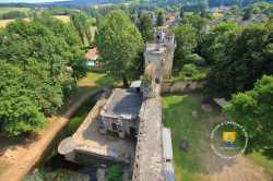 Salle Saint Louis Tour Carree Douve Donjon De Septmonts 