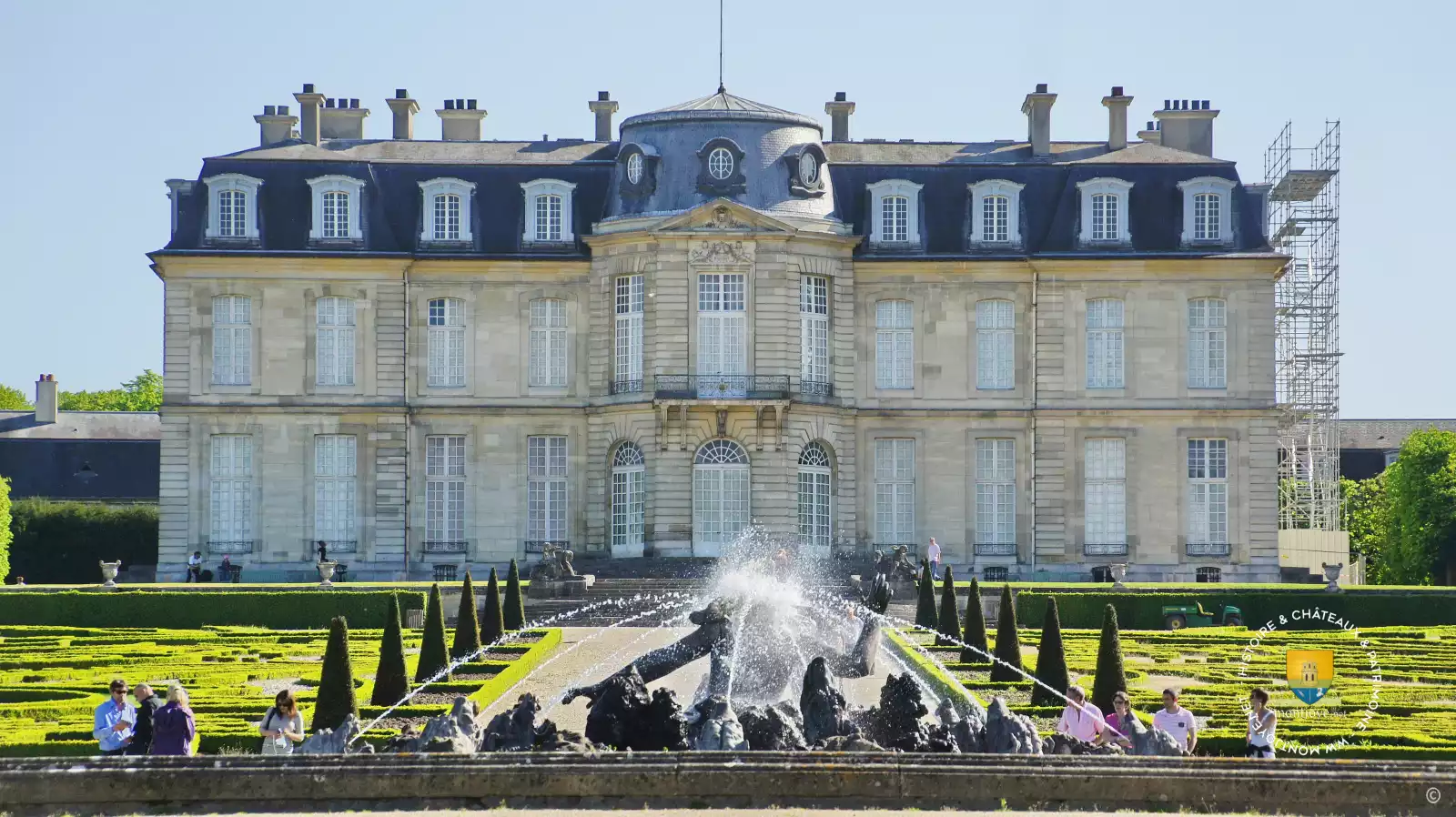 chateau champs sur marne jardins