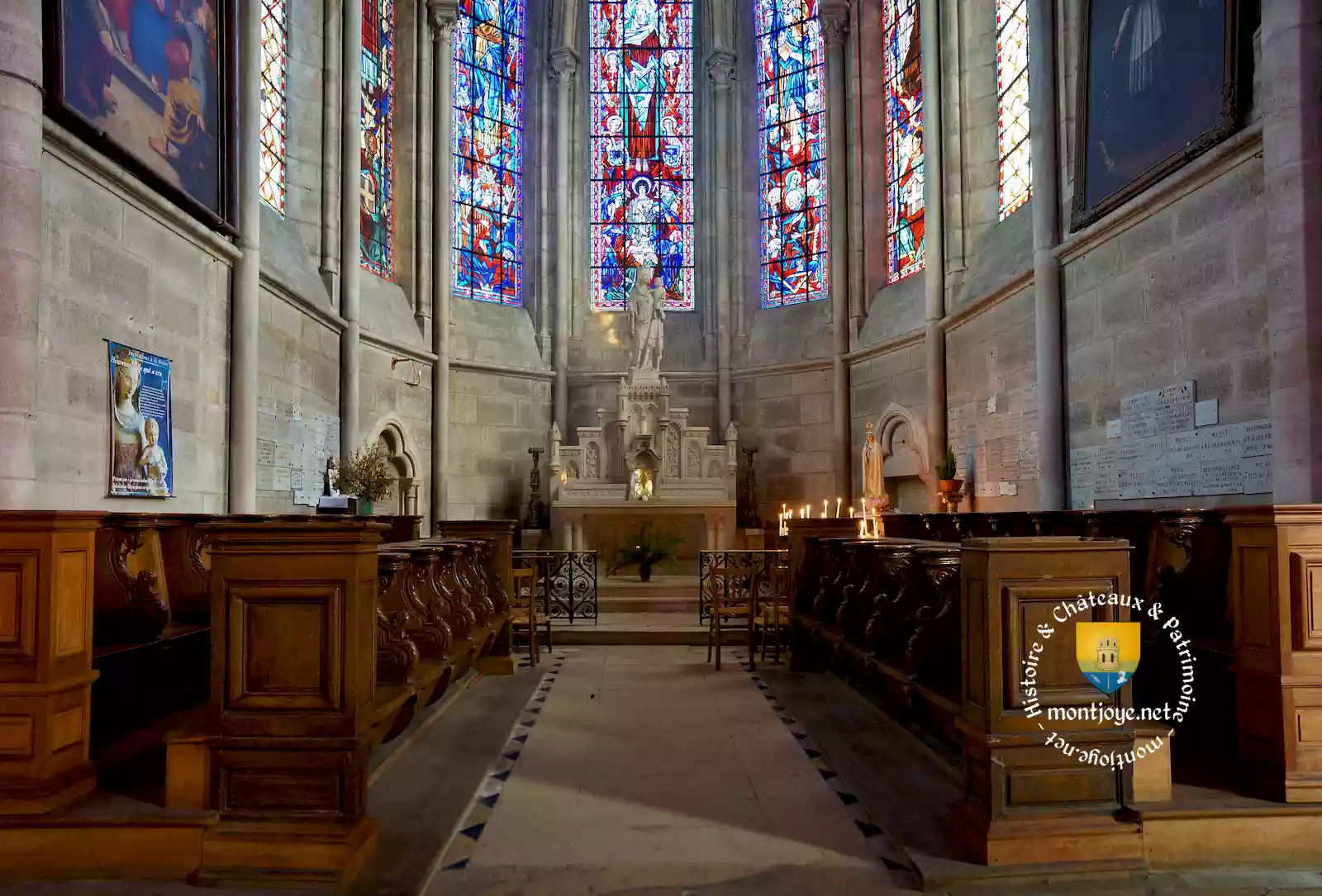 chapelle vierge jeanne darc lagny abbatiale miracle 
