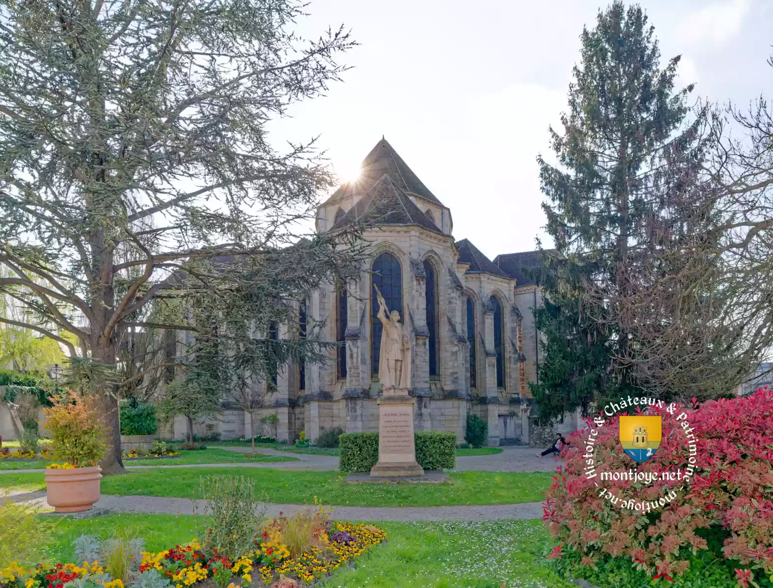 statue jeanne darc parc lagny 