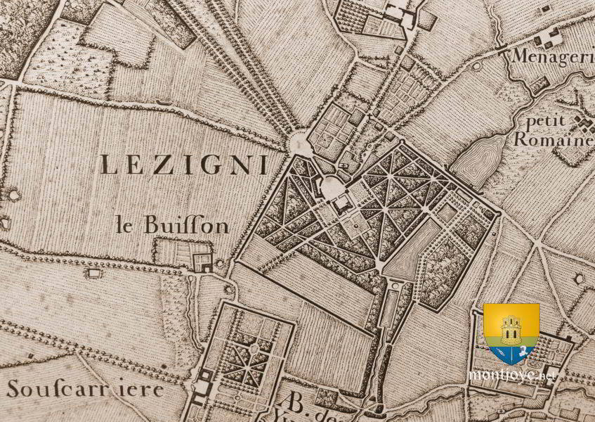 chateau lesigny carte