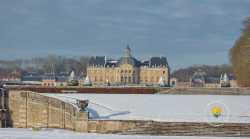 Chateau De Vaux Le Vicomte Neige