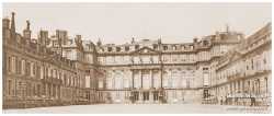 Chateau De Saint Cloud Cour Honneur Avant 1870