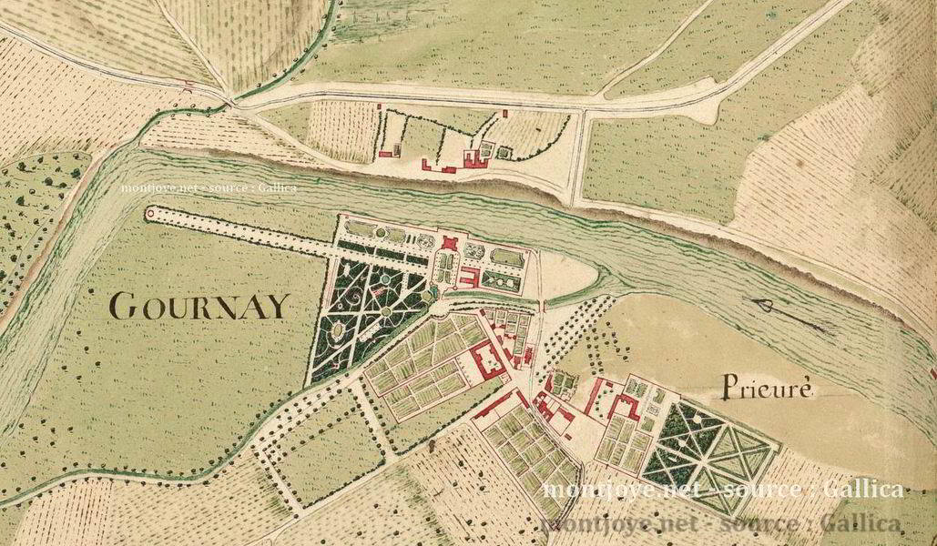 chateau gournay sur marne XVIIIe