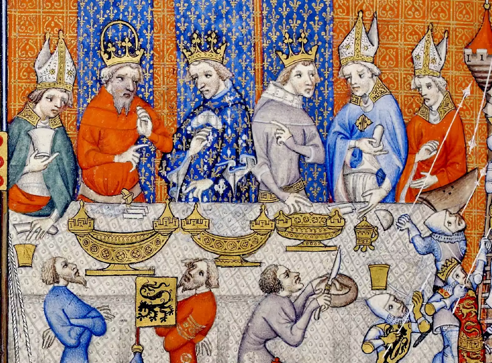 Banquet Charles IV Charles V Beaute sur Marne