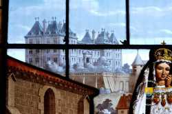 Chateau De Saint Maur Vitrail