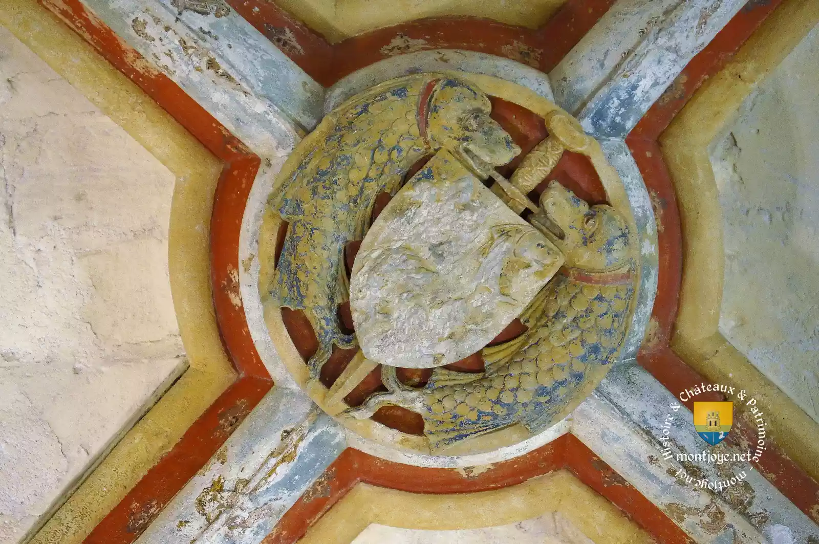 clef de voute dauphin chambre du roi