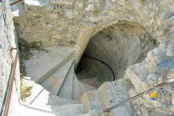 Escalier Colimacon Medieval Defense Chateau