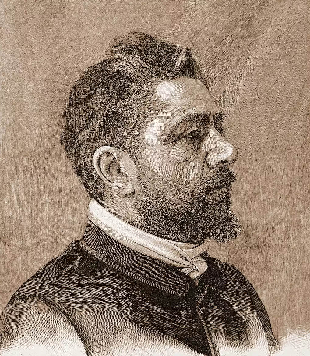 portrait gustave eiffel profil