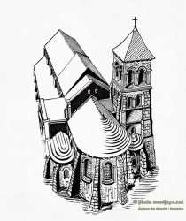 Eglise Saint Pierre Dessin