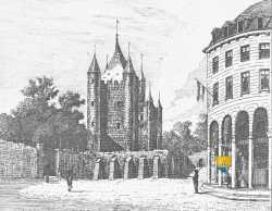 Tour Du Temple Gravure 1792