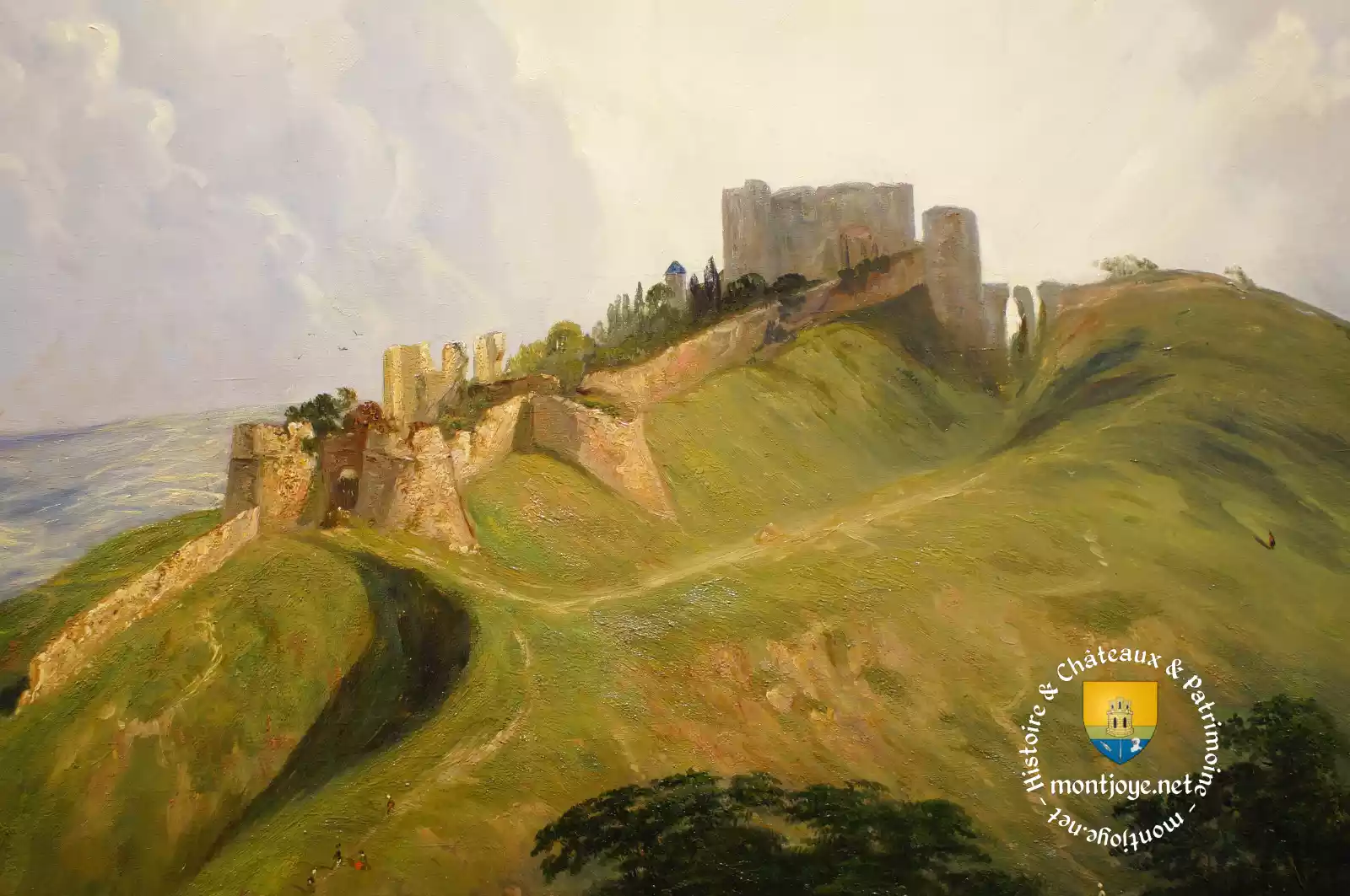 arques la bataille paul huet 1840