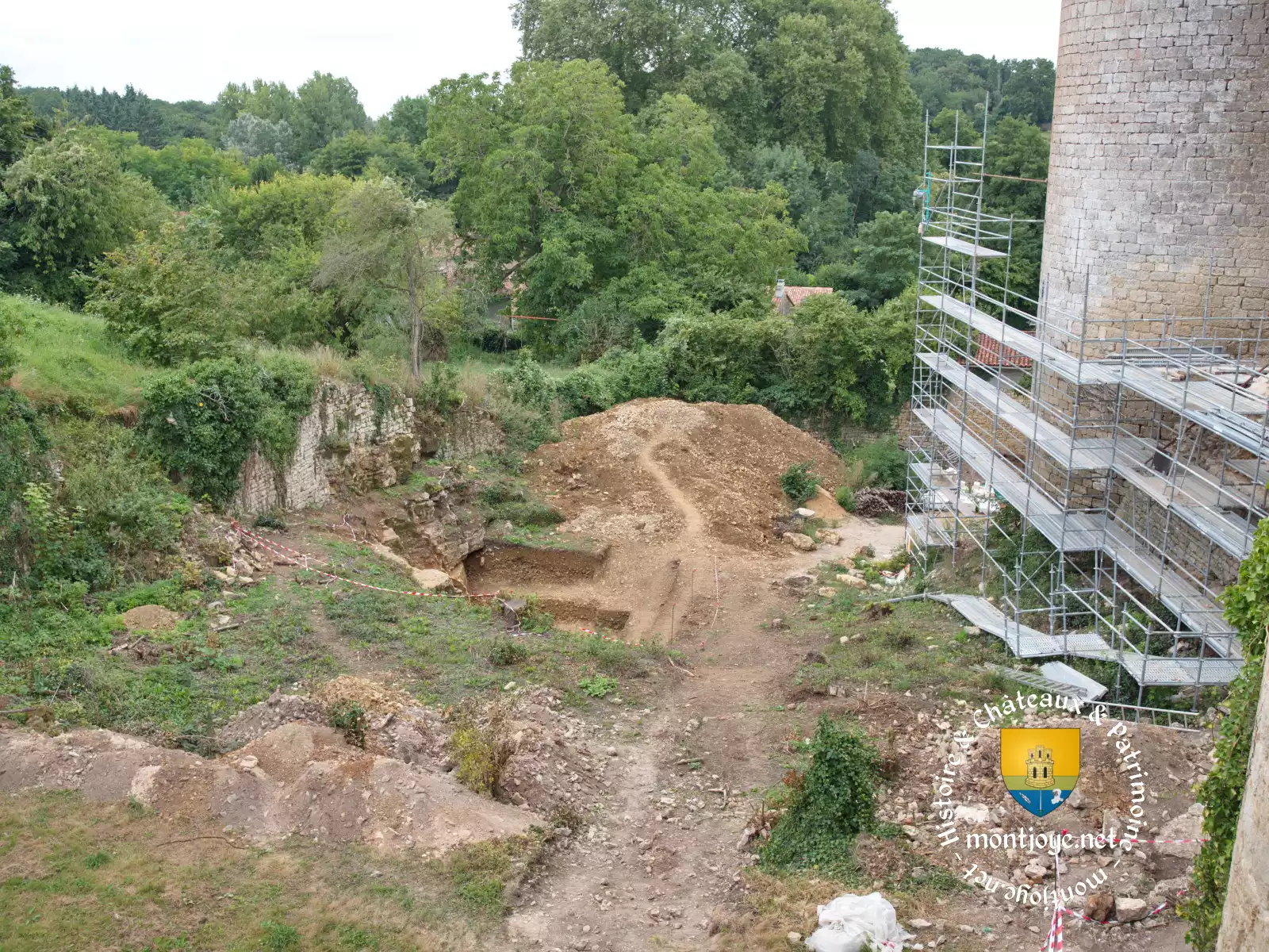 fouille archelogique gencay