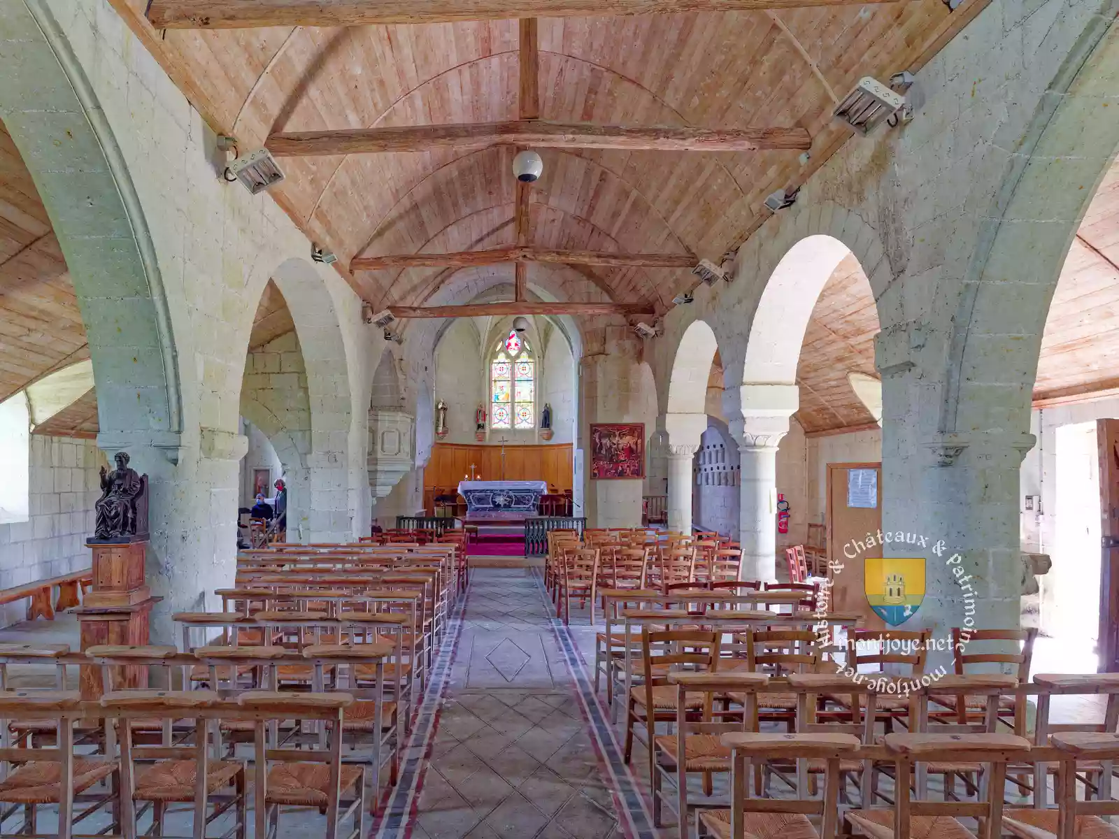 Nef Eglise Romane Voute Bateau Coque Inverse Nef Eglise Romane Voute Bateau Coque Inverse