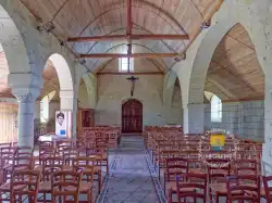 Nef Eglise Interieur Voute Lambris