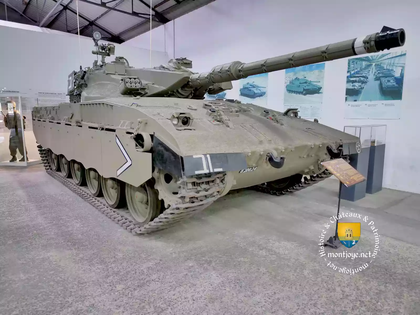 Merkava MK1 musee des blindes saumur 85 