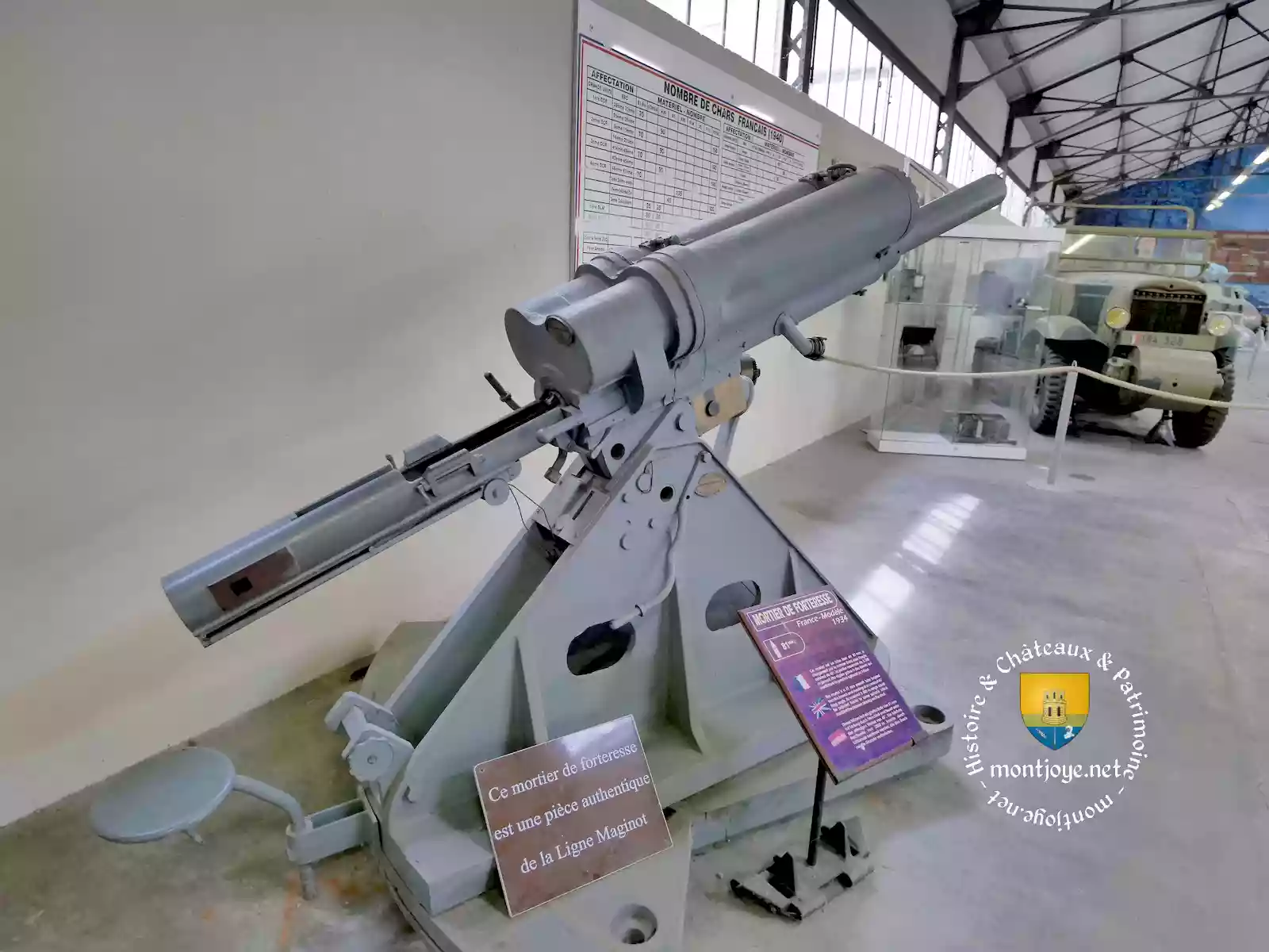 Mortier De Forteresse Ligne Maginot 256 