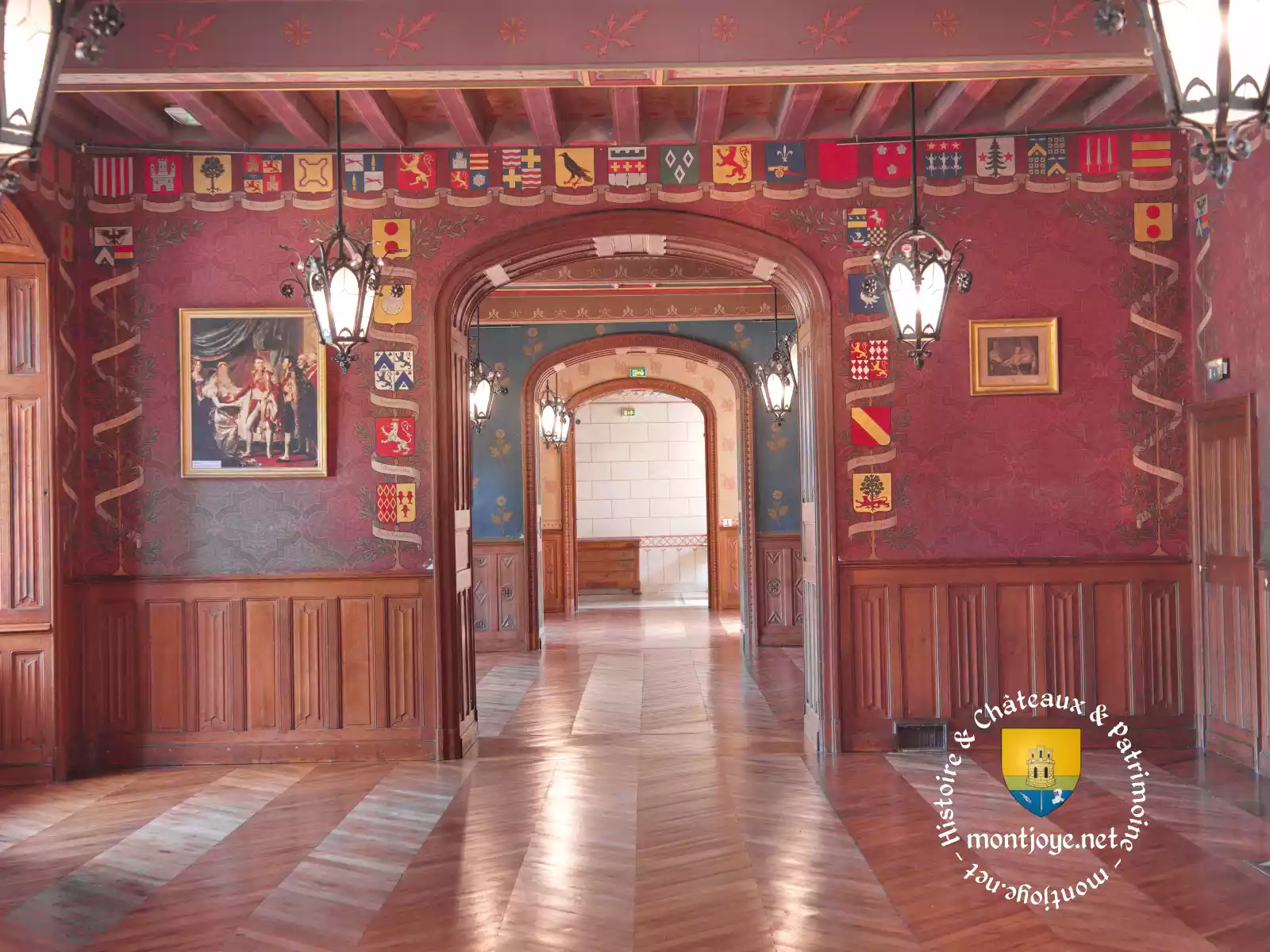 interieur de courtanvaux chateau