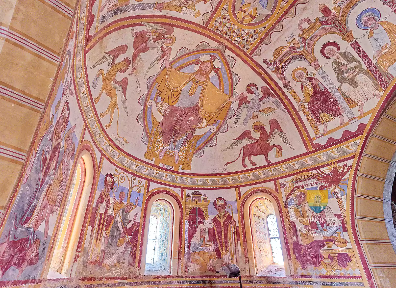 Fresques Eglise Romane Sarthe