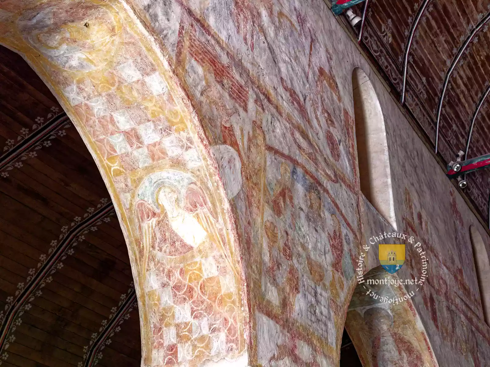 Fresques Originales Romanes Polychrome