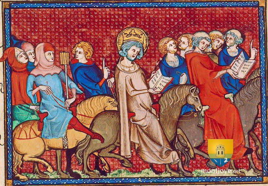 Louis IX en voyage, Vie de Saint-Louis , Saint-Pathus Louis IX En Voyage